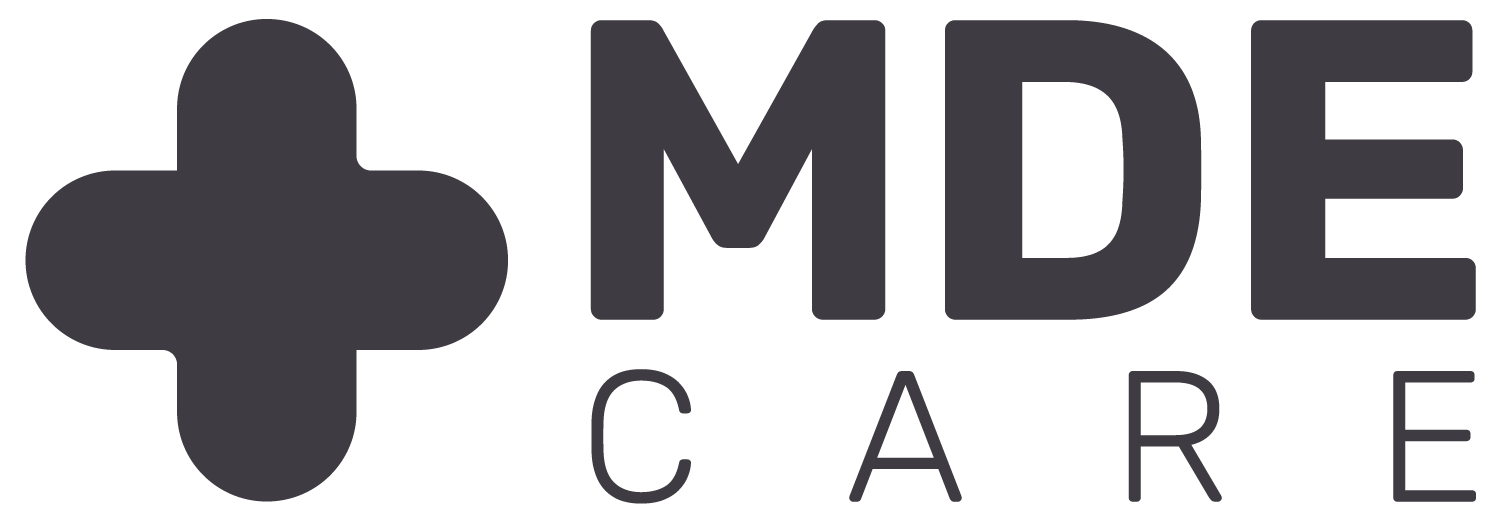 MDE Care - Silueta gris